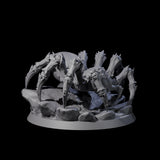 Spinning Giant Spider A Miniature for Dungeons and Dragons, Pathfinder or other TTRPGs
