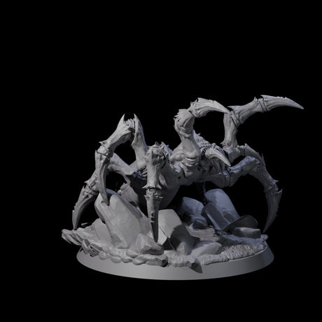 Spinning Giant Spider B Miniature for Dungeons and Dragons, Pathfinder or other TTRPGs