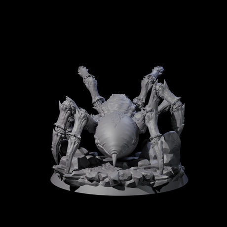 Spinning Giant Spider B Miniature for Dungeons and Dragons, Pathfinder or other TTRPGs
