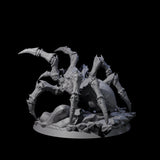 Spinning Giant Spider B Miniature for Dungeons and Dragons, Pathfinder or other TTRPGs