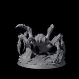 Spinning Giant Spider B Miniature for Dungeons and Dragons, Pathfinder or other TTRPGs