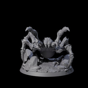 Spinning Giant Spider B Miniature for Dungeons and Dragons, Pathfinder or other TTRPGs