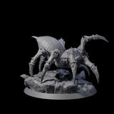 Spinning Giant Spider C Miniature for Dungeons and Dragons, Pathfinder or other TTRPGs