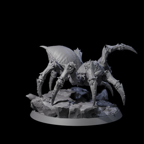 Spinning Giant Spider C Miniature for Dungeons and Dragons, Pathfinder or other TTRPGs
