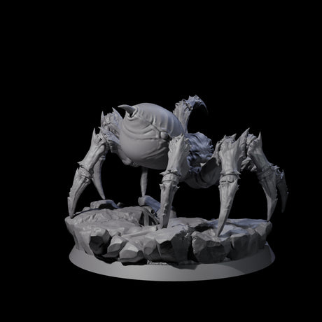 Spinning Giant Spider C Miniature for Dungeons and Dragons, Pathfinder or other TTRPGs