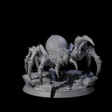 Spinning Giant Spider C Miniature for Dungeons and Dragons, Pathfinder or other TTRPGs