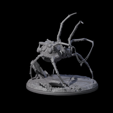 Spinning Web Cave Spider A Miniature for Dungeons and Dragons, Pathfinder or other TTRPGs