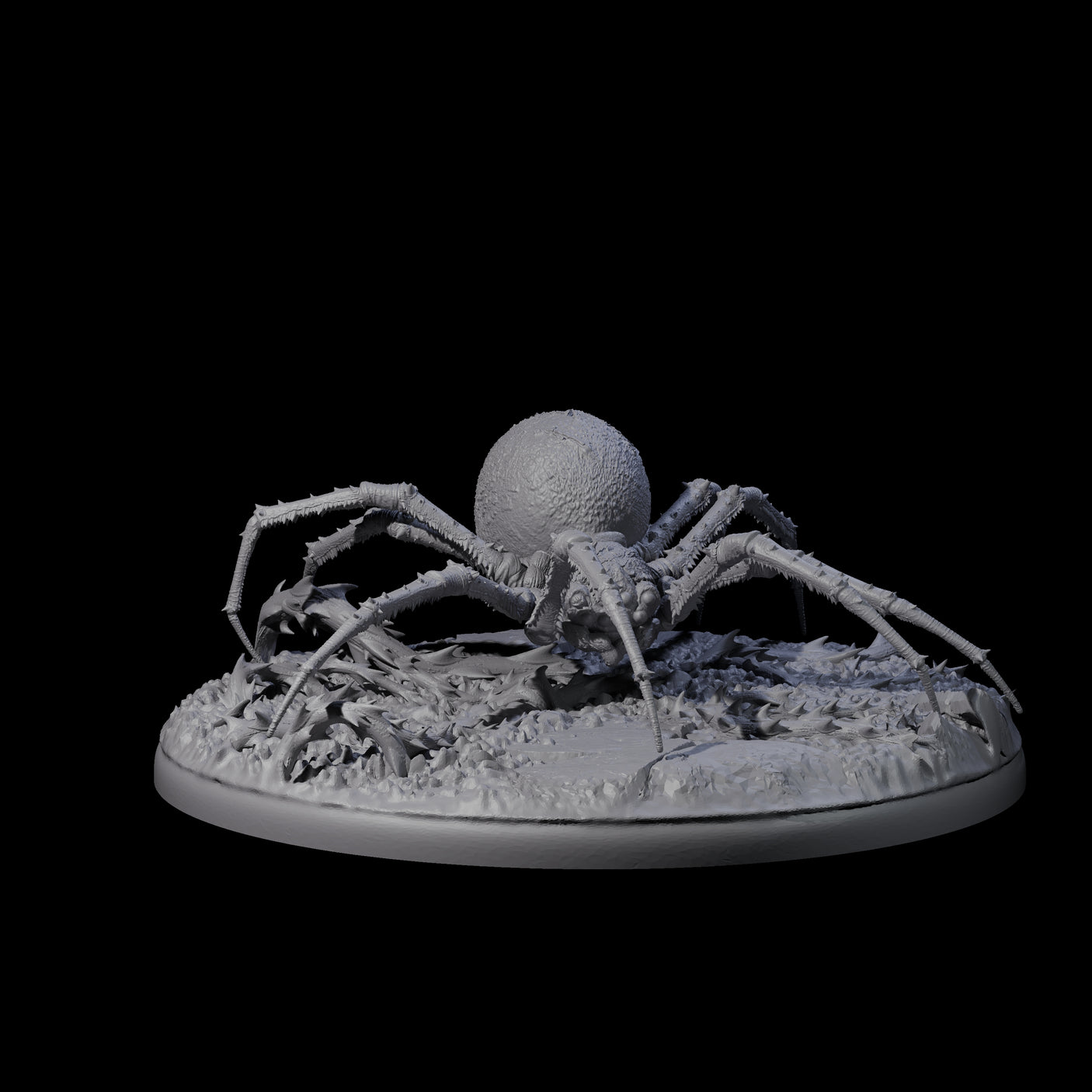 Spinning Web Cave Spider C Miniature for Dungeons and Dragons, Pathfinder or other TTRPGs