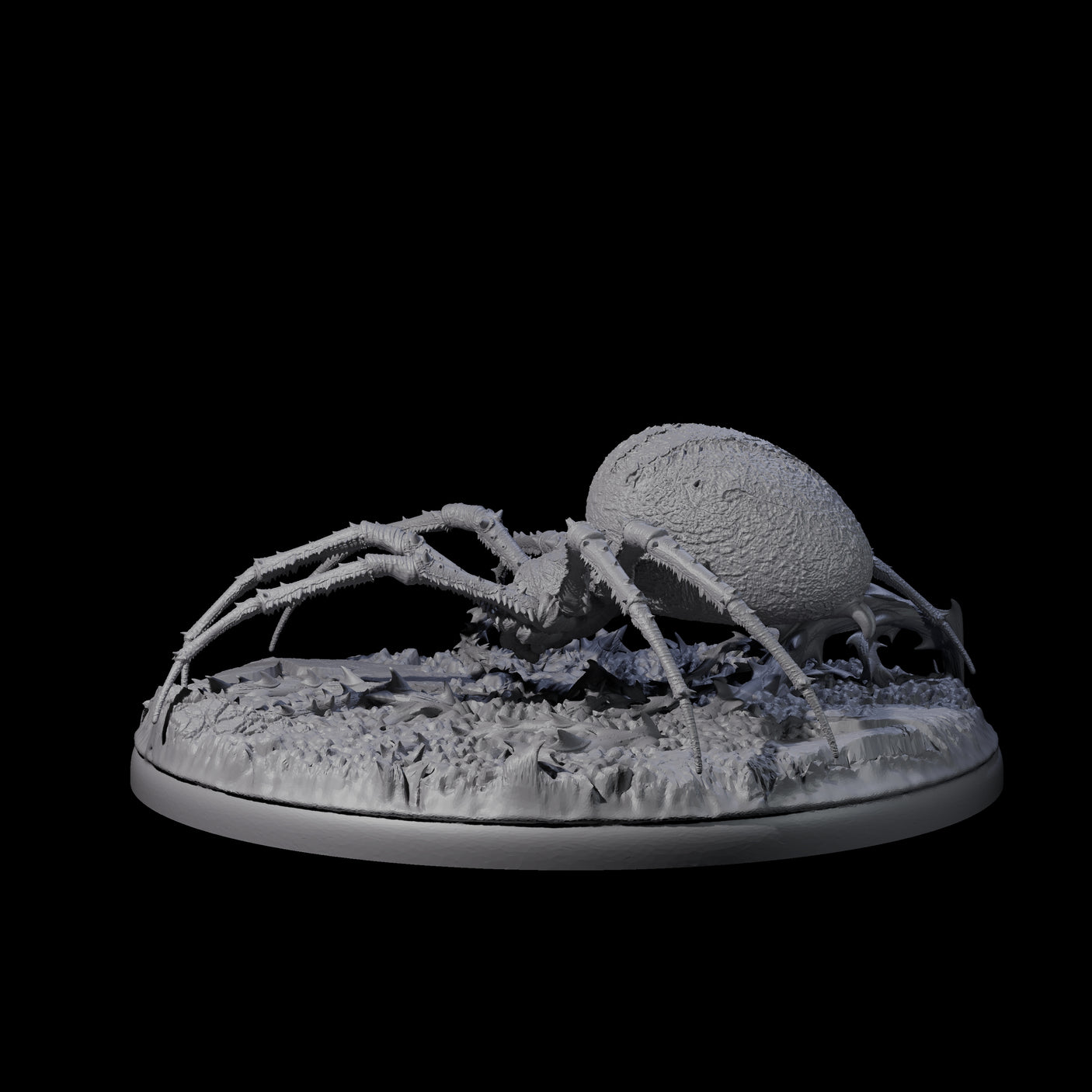 Spinning Web Cave Spider C Miniature for Dungeons and Dragons, Pathfinder or other TTRPGs