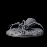 Spinning Web Cave Spider C Miniature for Dungeons and Dragons, Pathfinder or other TTRPGs