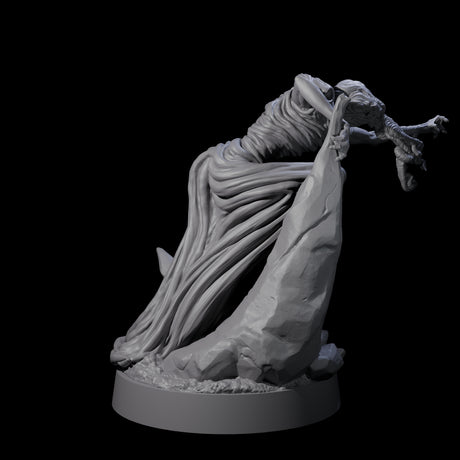 Spiny Mind Flayer C Miniature for Dungeons and Dragons, Pathfinder or other TTRPGs