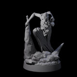 Spiny Mind Flayer C Miniature for Dungeons and Dragons, Pathfinder or other TTRPGs