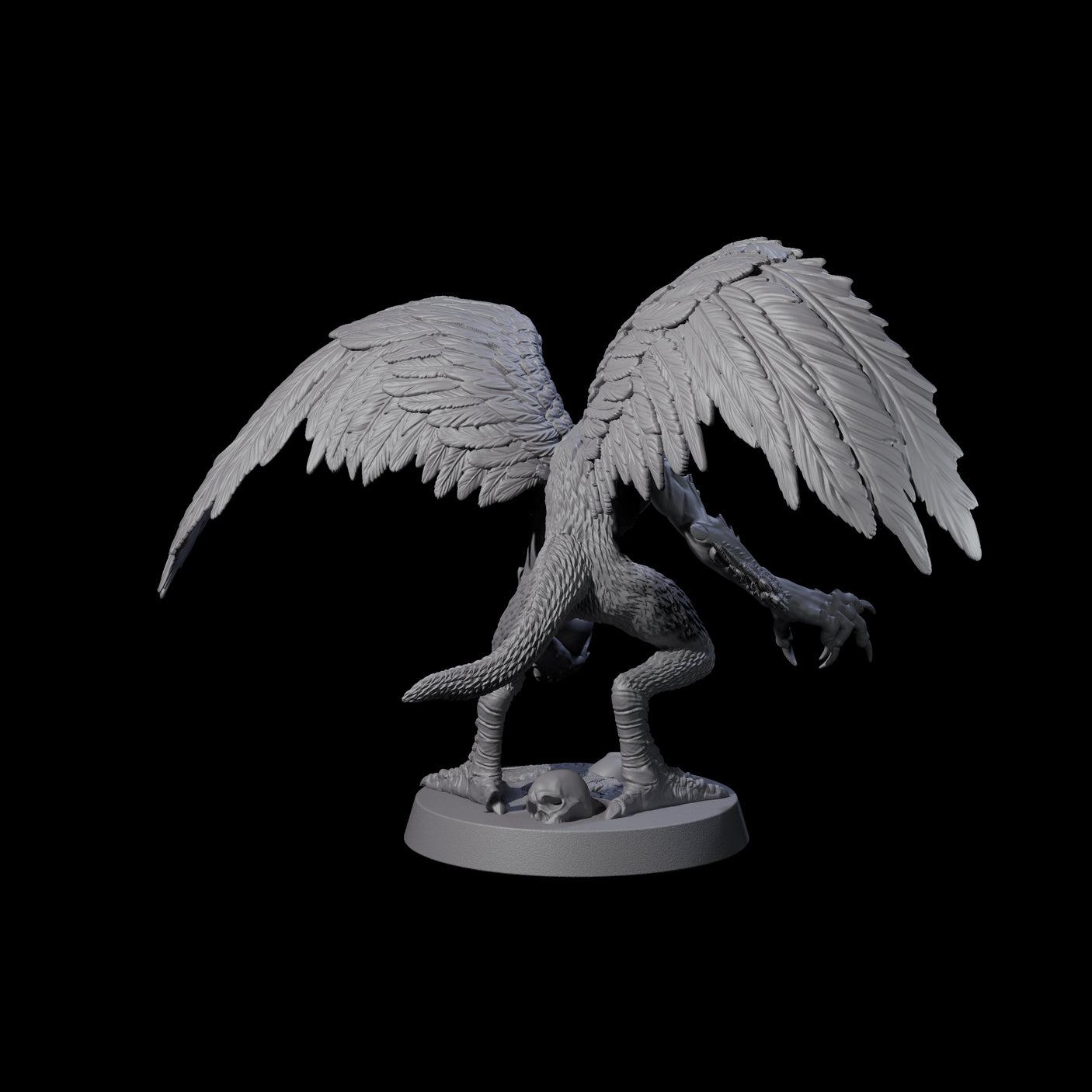 Spiny Vrok A Miniature for Dungeons and Dragons, Pathfinder or other TTRPGs