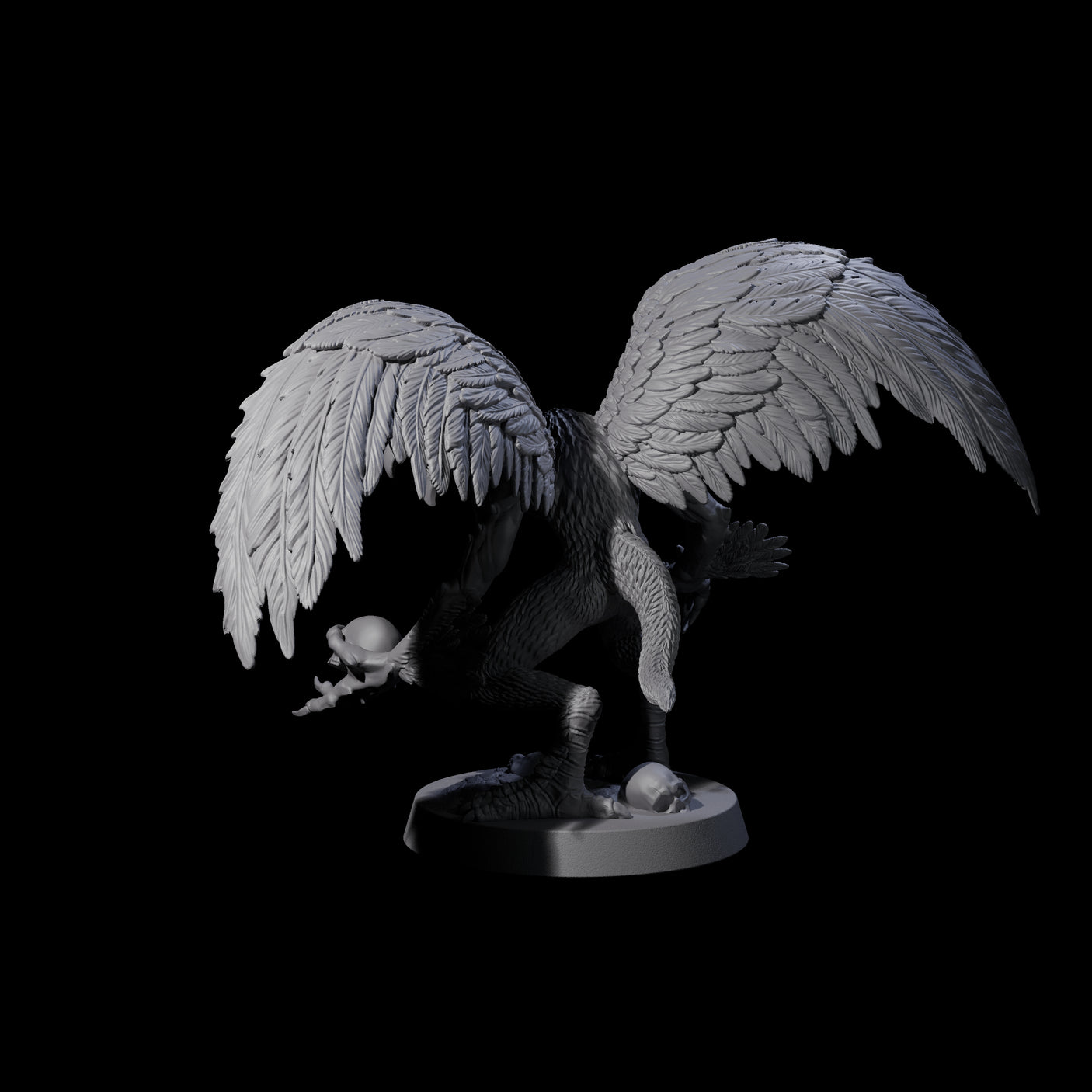 Spiny Vrok A Miniature for Dungeons and Dragons, Pathfinder or other TTRPGs