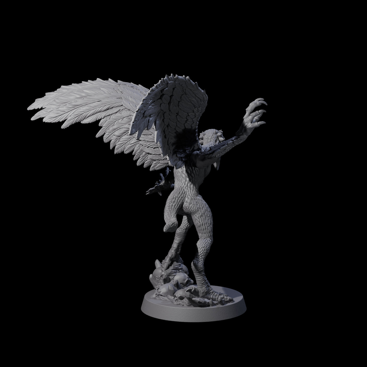 Spiny Vrok B Miniature for Dungeons and Dragons, Pathfinder or other TTRPGs
