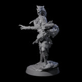 Spirit Master Werewolf Hybrid Miniature for Dungeons and Dragons, Pathfinder or other TTRPGs