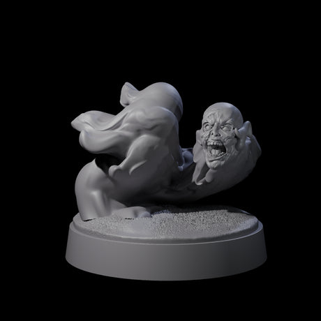 Spitting Flaming Skull B Miniature for Dungeons and Dragons, Pathfinder or other TTRPGs
