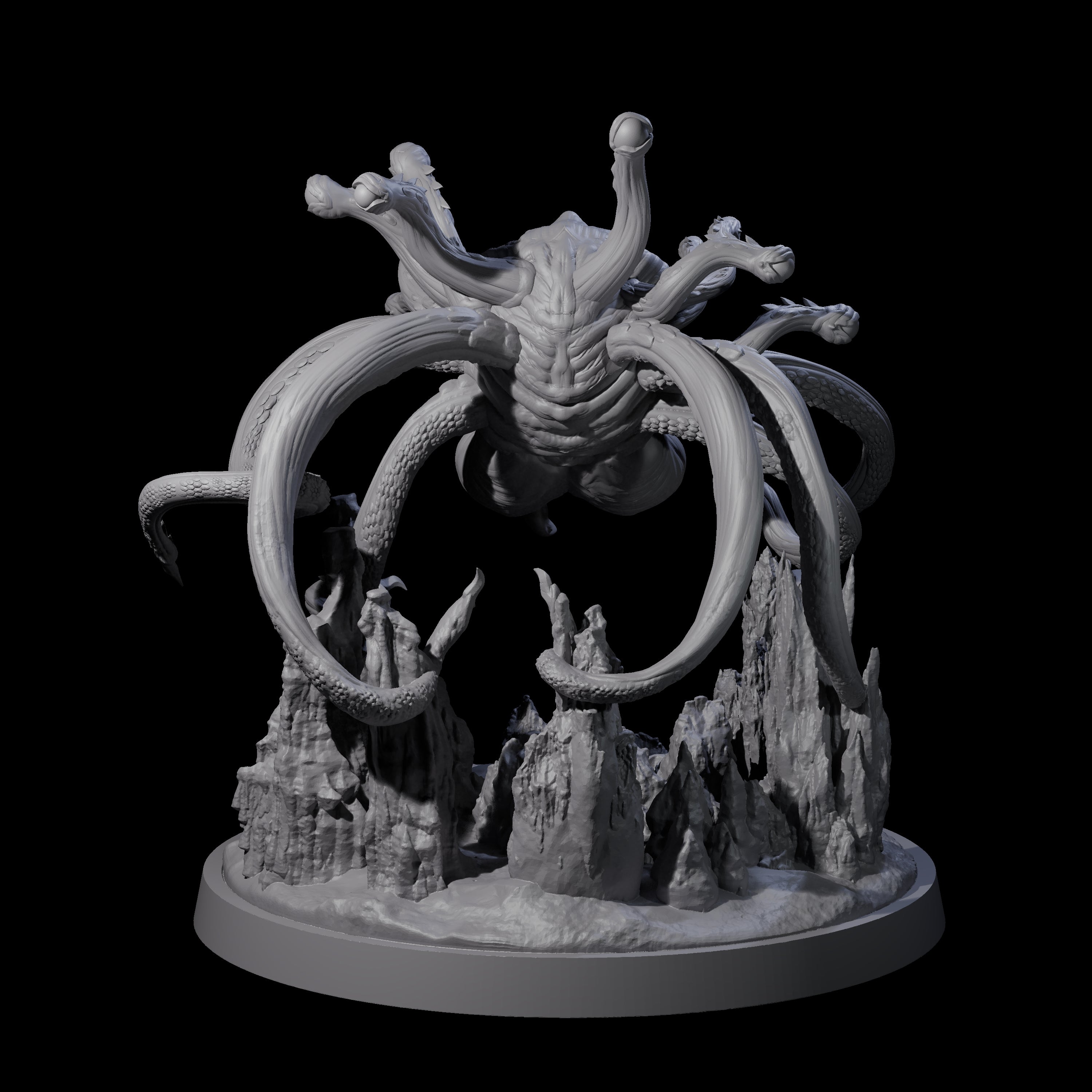 Splitting Overseer Miniature for Dungeons and Dragons, Pathfinder or other TTRPGs