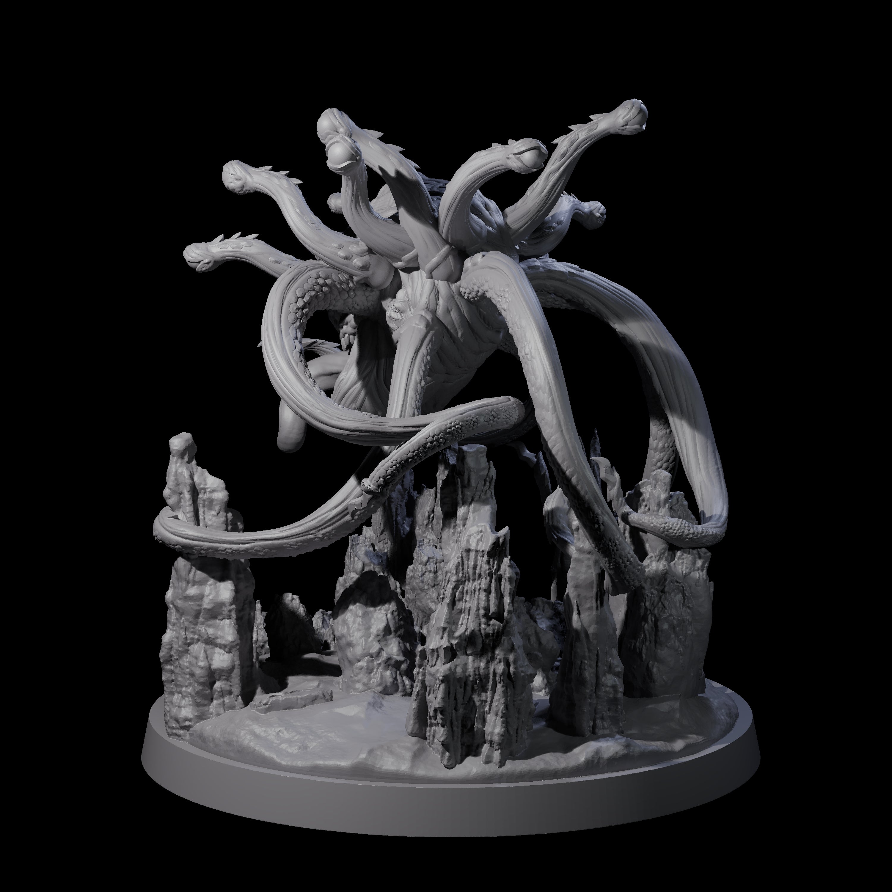 Splitting Overseer Miniature for Dungeons and Dragons, Pathfinder or other TTRPGs