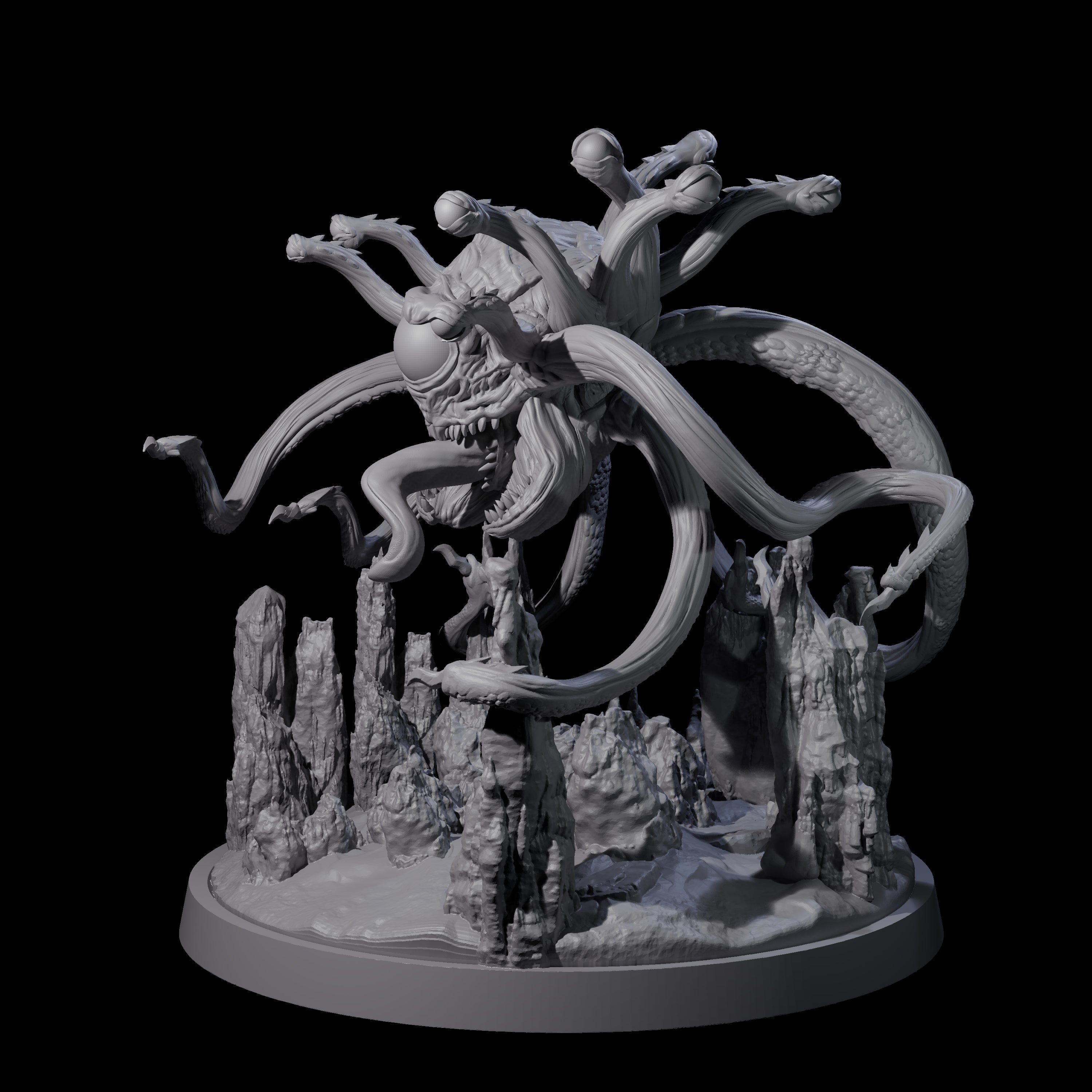 Splitting Overseer Miniature for Dungeons and Dragons, Pathfinder or other TTRPGs