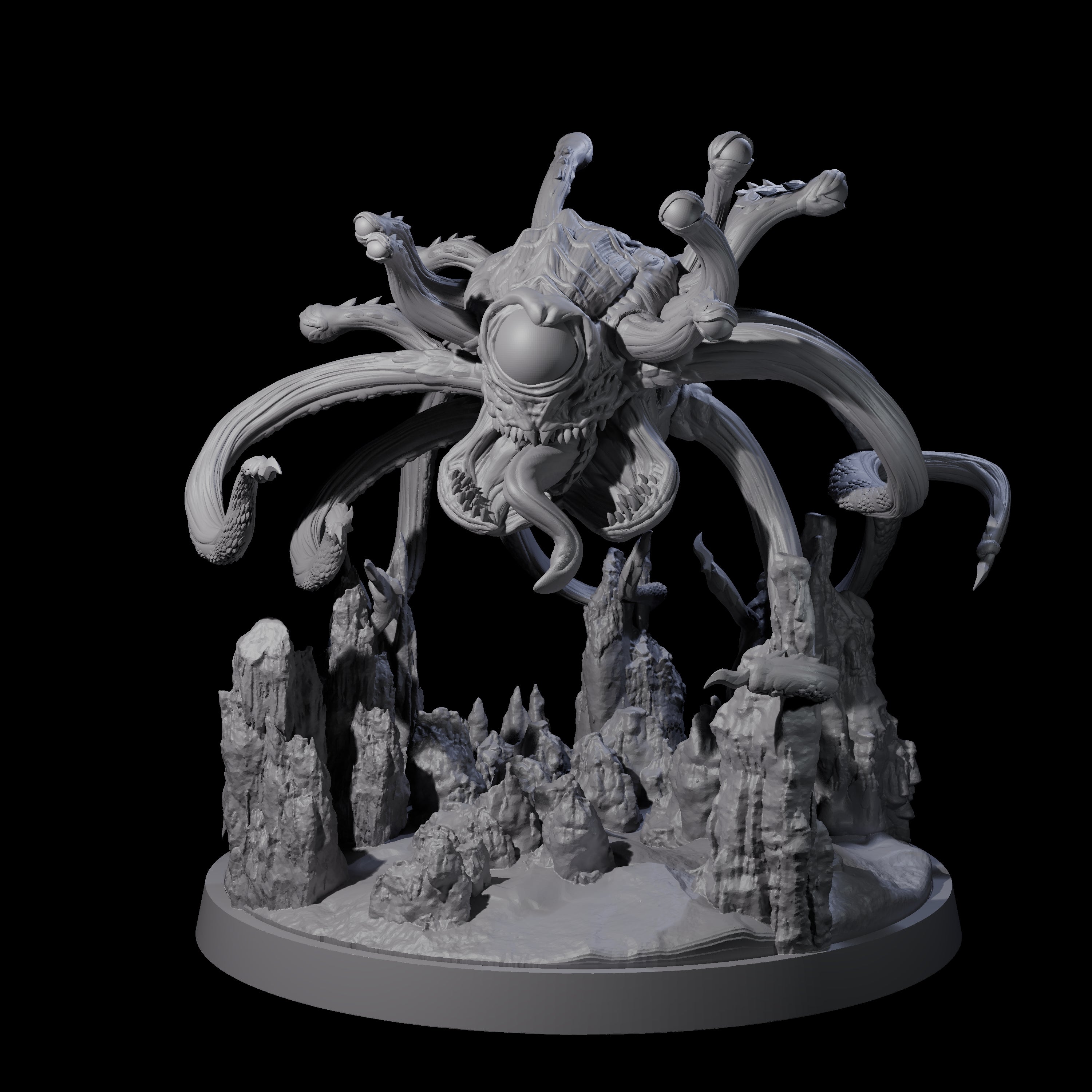 Splitting Overseer Miniature for Dungeons and Dragons, Pathfinder or other TTRPGs