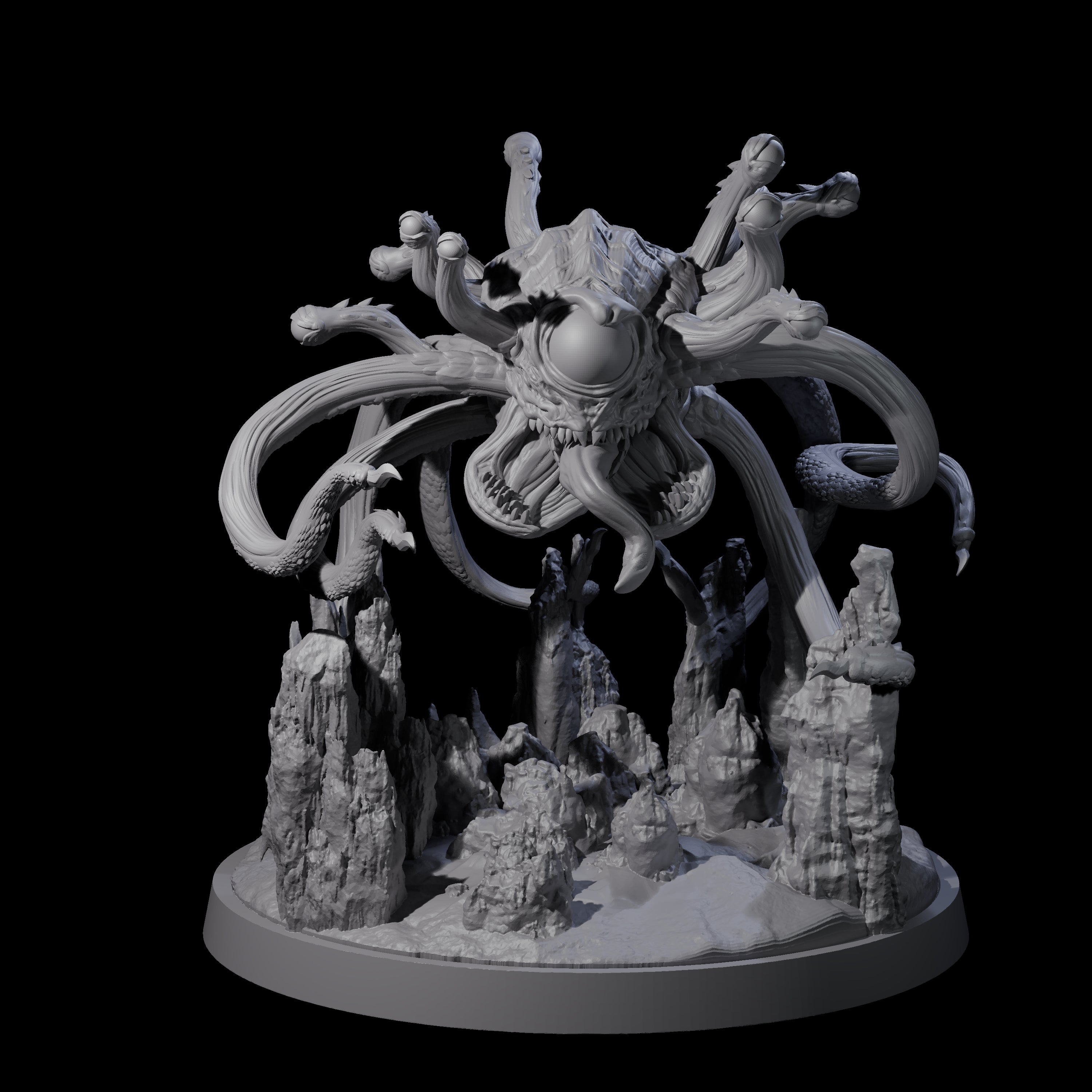 Splitting Overseer Miniature for Dungeons and Dragons, Pathfinder or other TTRPGs