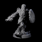 Spongy Myconid Warrior A Miniature for Dungeons and Dragons, Pathfinder or other TTRPGs