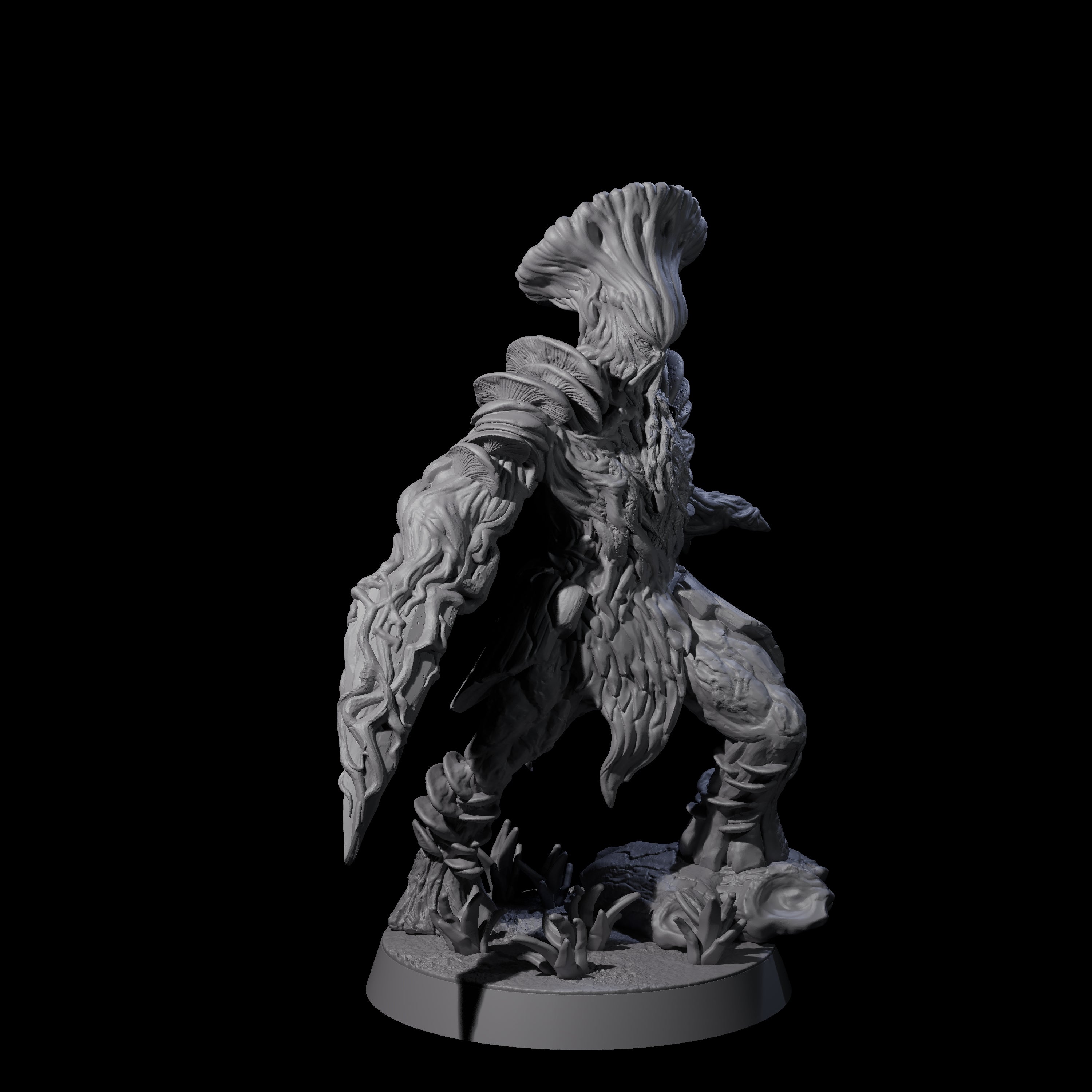 Spongy Myconid Warrior B Miniature for Dungeons and Dragons, Pathfinder or other TTRPGs