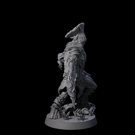 Spongy Myconid Warrior B Miniature for Dungeons and Dragons, Pathfinder or other TTRPGs