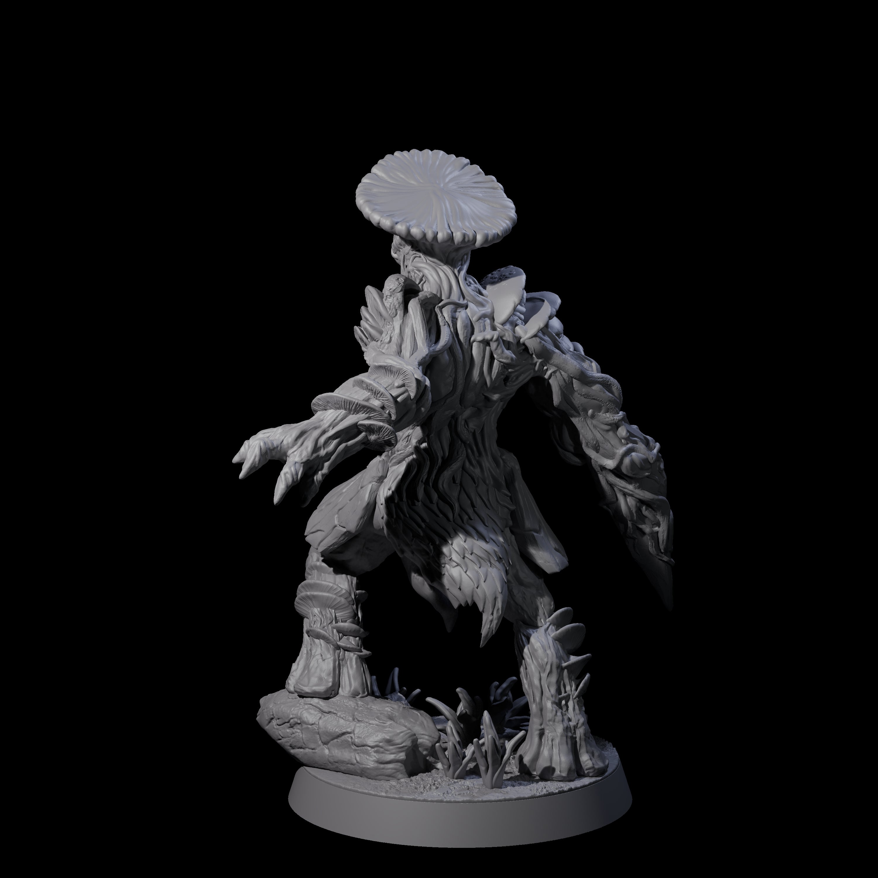 Spongy Myconid Warrior B Miniature for Dungeons and Dragons, Pathfinder or other TTRPGs