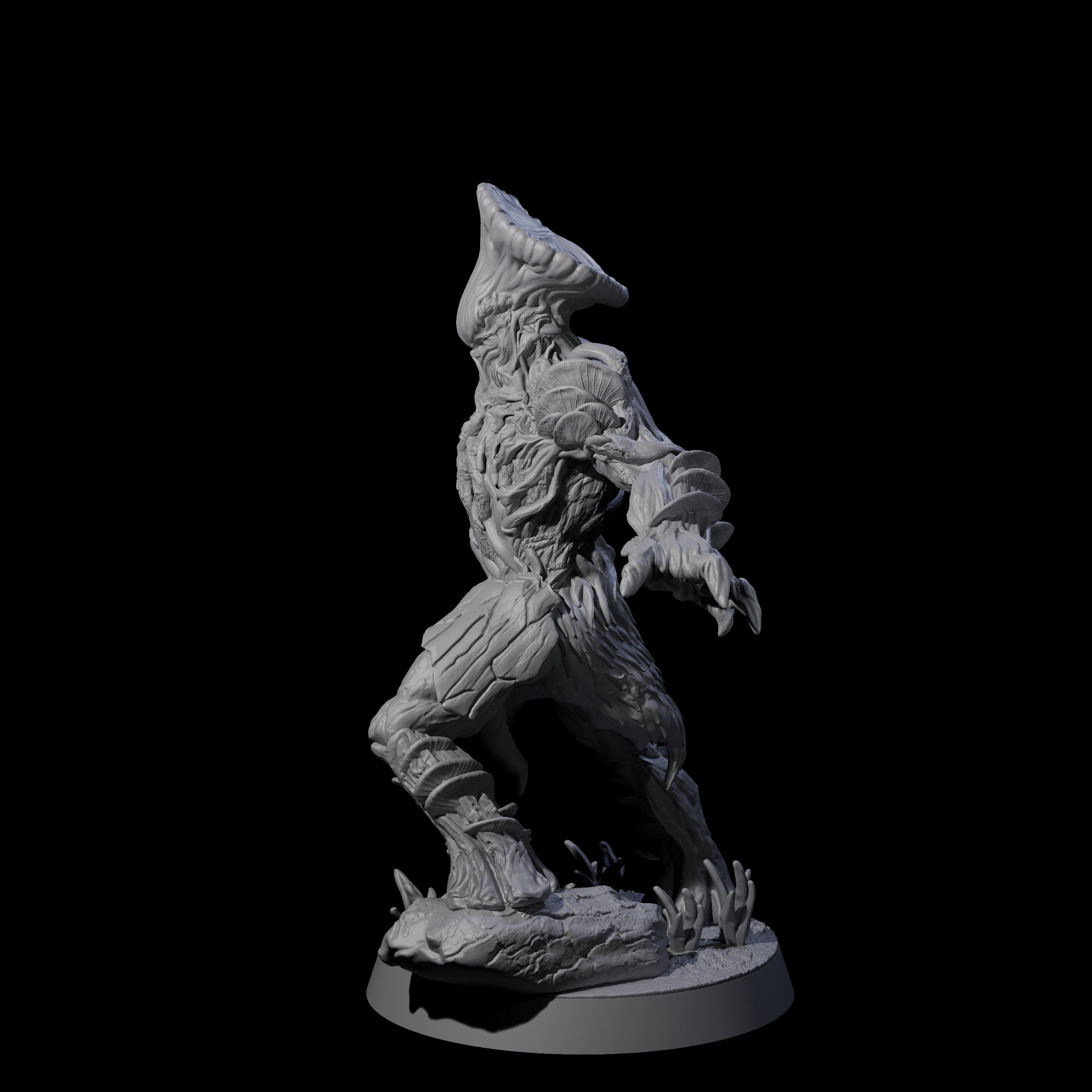 Spongy Myconid Warrior B Miniature for Dungeons and Dragons, Pathfinder or other TTRPGs