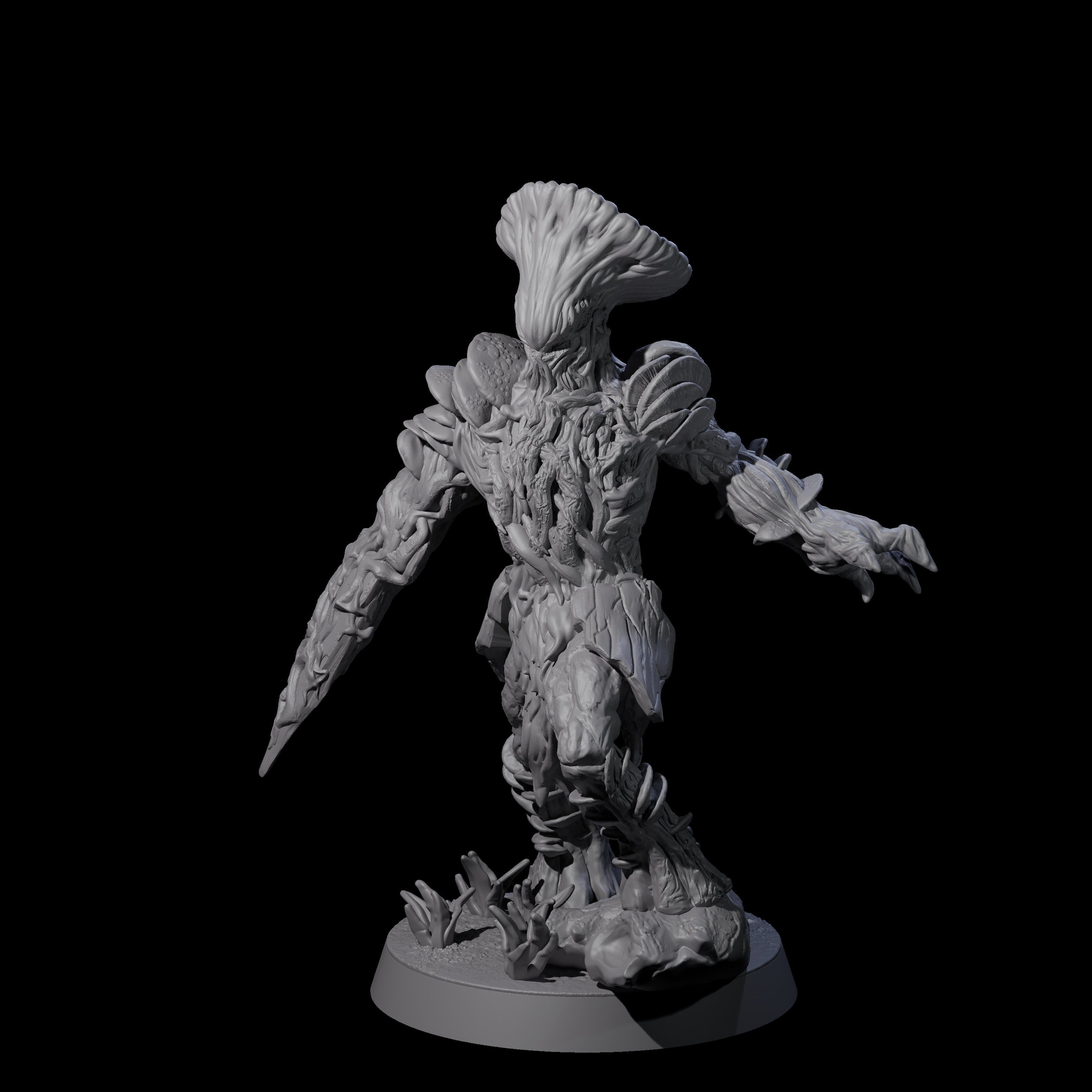 Spongy Myconid Warrior B Miniature for Dungeons and Dragons, Pathfinder or other TTRPGs