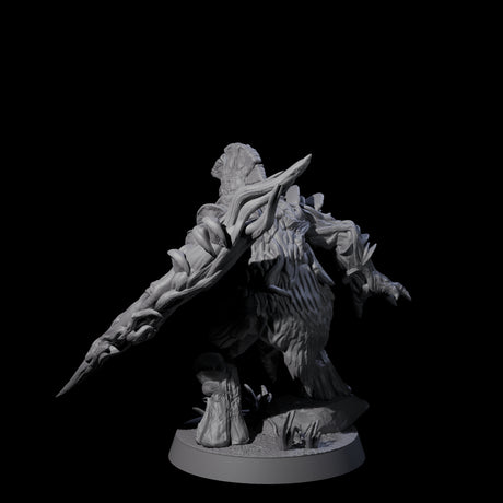 Spongy Myconid Warrior C Miniature for Dungeons and Dragons, Pathfinder or other TTRPGs