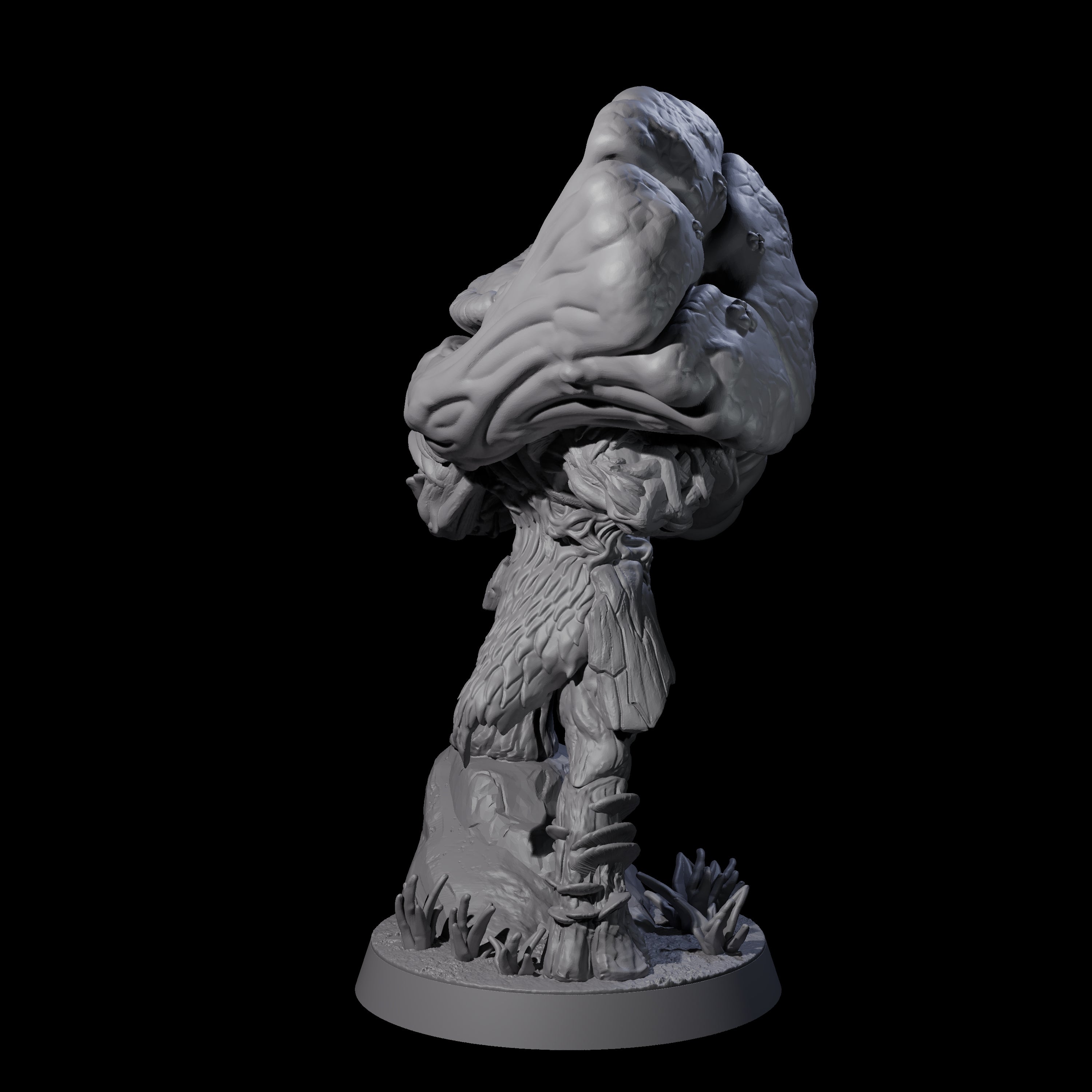 Spongy Myconid Warrior D Miniature for Dungeons and Dragons, Pathfinder or other TTRPGs
