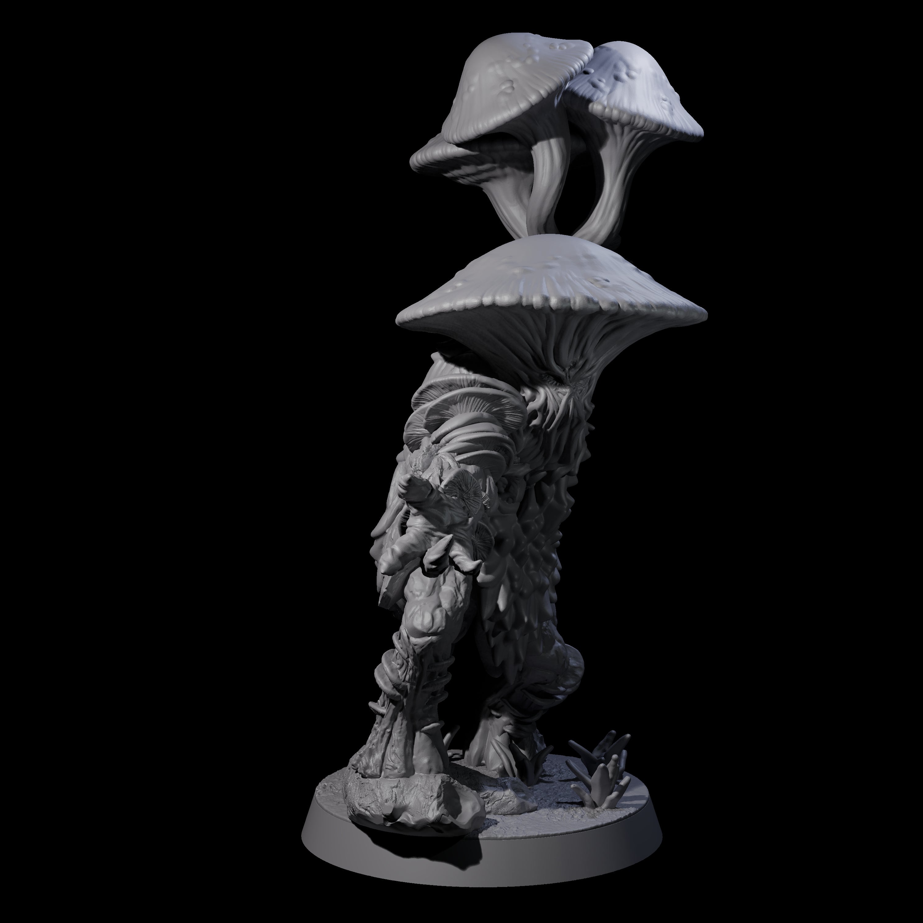 Spongy Myconid Warrior E Miniature for Dungeons and Dragons, Pathfinder or other TTRPGs