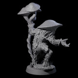 Spongy Myconid Warrior E Miniature for Dungeons and Dragons, Pathfinder or other TTRPGs