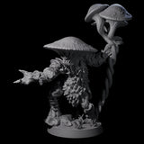 Spongy Myconid Warrior E Miniature for Dungeons and Dragons, Pathfinder or other TTRPGs
