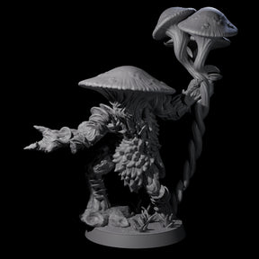 Spongy Myconid Warrior E Miniature for Dungeons and Dragons, Pathfinder or other TTRPGs