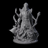 Spooky Lich Necromancer Miniature for Dungeons and Dragons, Pathfinder or other TTRPGs