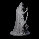 Spooky Lich Necromancer Miniature for Dungeons and Dragons, Pathfinder or other TTRPGs