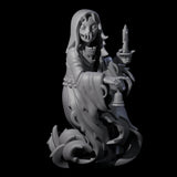 Spooky Staring Ghost Miniature for Dungeons and Dragons, Pathfinder or other TTRPGs