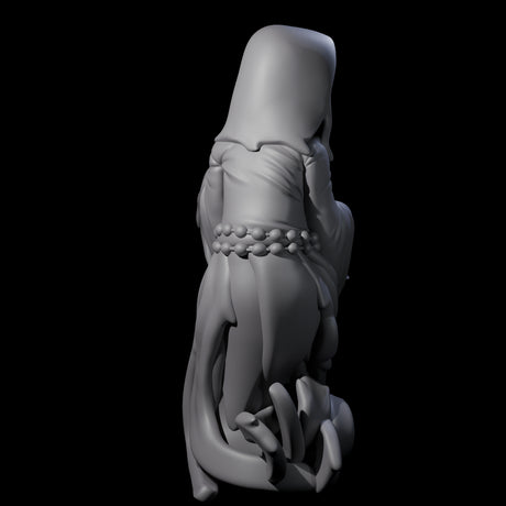 Spooky Staring Ghost Miniature for Dungeons and Dragons, Pathfinder or other TTRPGs