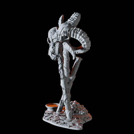 Spooky Totem Pole Miniature for Dungeons and Dragons, Pathfinder or other TTRPGs