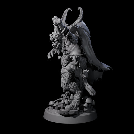 Spores Moulds and Fungus Satyr Trader Miniature for Dungeons and Dragons, Pathfinder or other TTRPGs