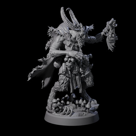 Spores Moulds and Fungus Satyr Trader Miniature for Dungeons and Dragons, Pathfinder or other TTRPGs