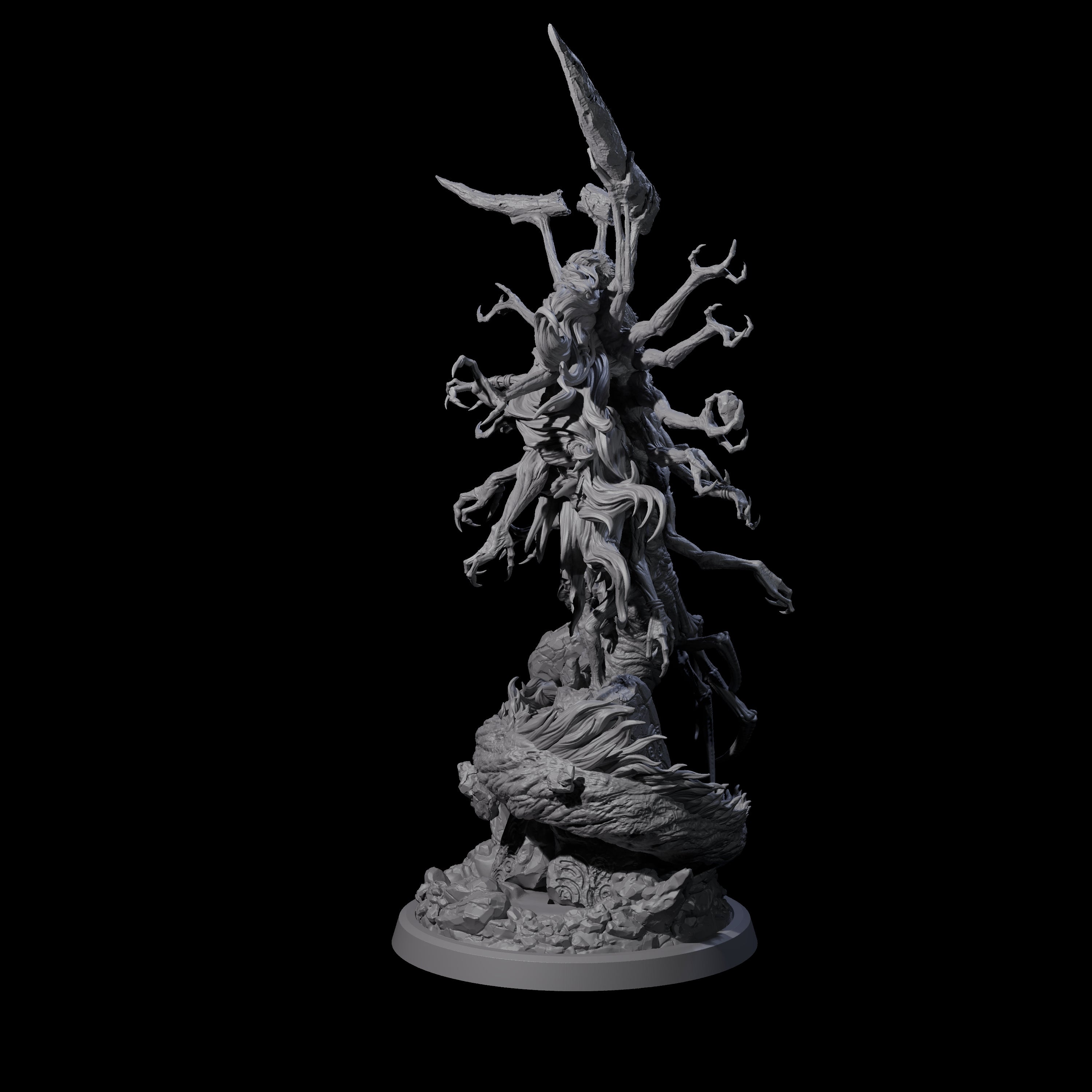 Sprawling Avatar of Shoggoth Miniature for Dungeons and Dragons, Pathfinder or other TTRPGs