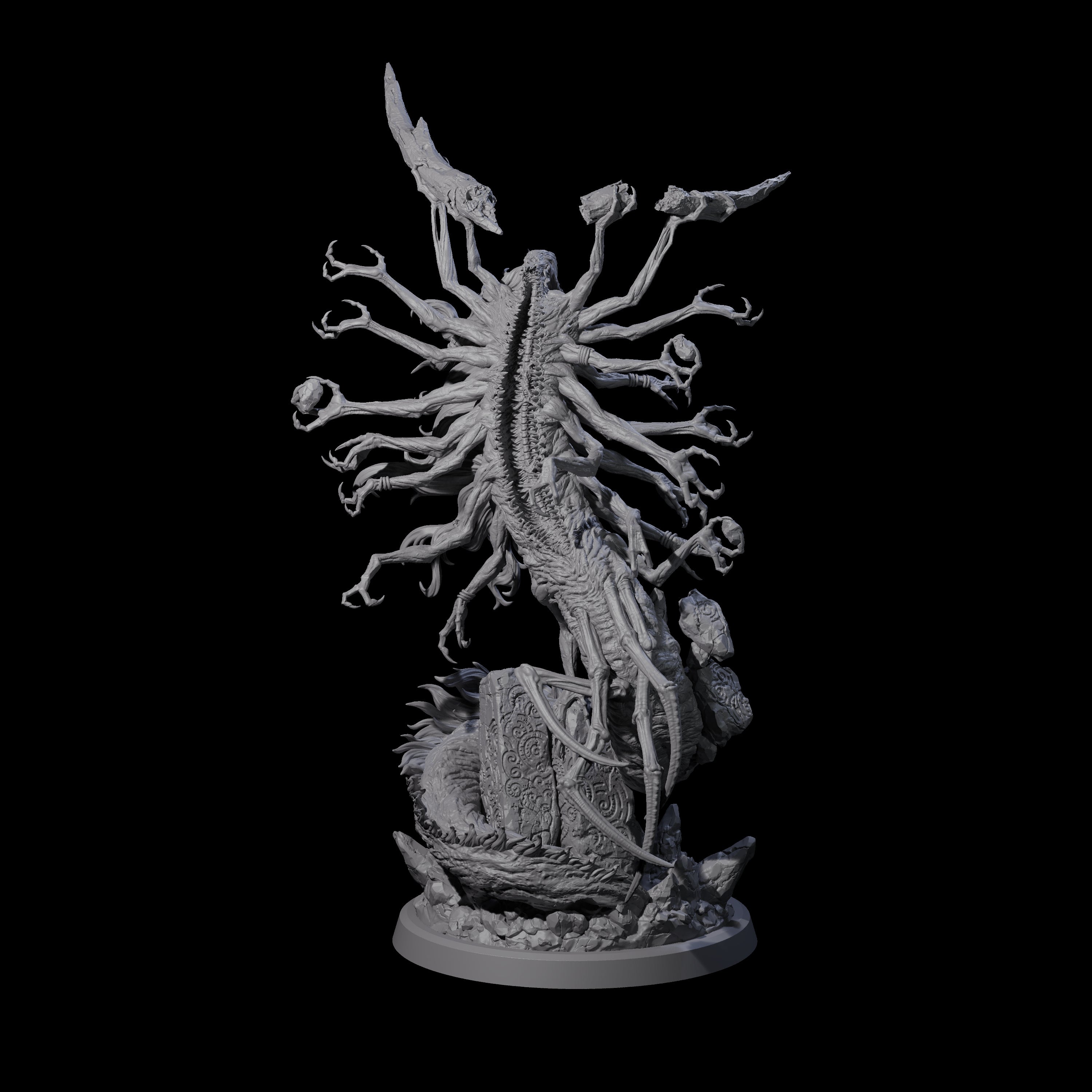 Sprawling Avatar of Shoggoth Miniature for Dungeons and Dragons, Pathfinder or other TTRPGs