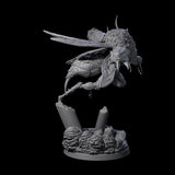 Springing Hive Sentinel A Miniature for Dungeons and Dragons, Pathfinder or other TTRPGs