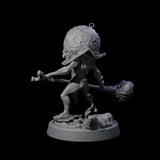 Spritely Azata Fighter A Miniature for Dungeons and Dragons, Pathfinder or other TTRPGs