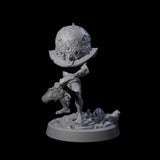 Spritely Azata Fighter A Miniature for Dungeons and Dragons, Pathfinder or other TTRPGs